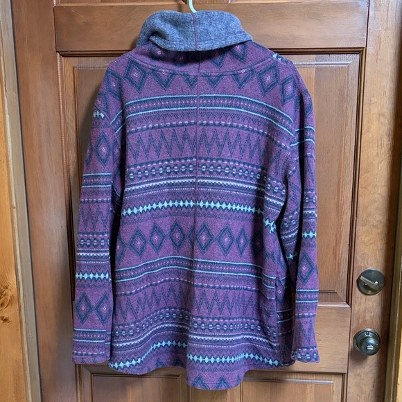 Smartwool Hudson Trail Pullover Cowl Neck Sweater Size XL - Picture 2 of 8